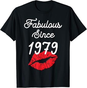 Amazon Com Fabulous Since 1979 Chapter 41 Funny 41 Birthday Gift T Shirt Clothing