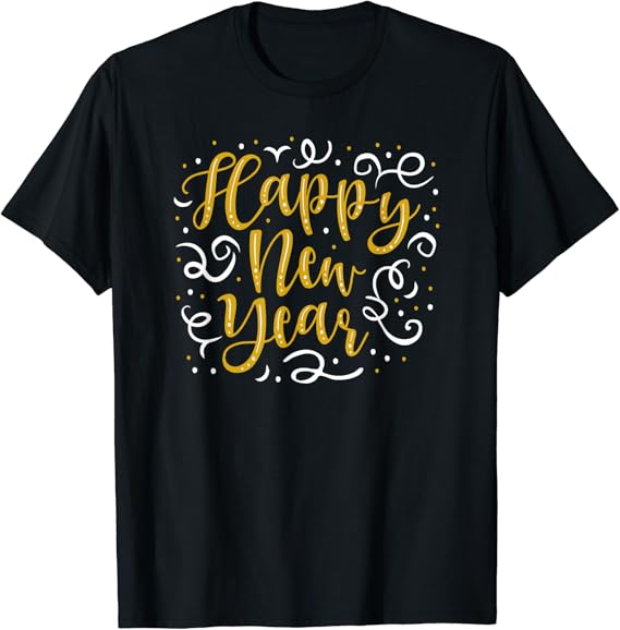 Happy new year 2018 party t shirts Amazon.com: Festive Happy New Year T-Shirt: Clothing