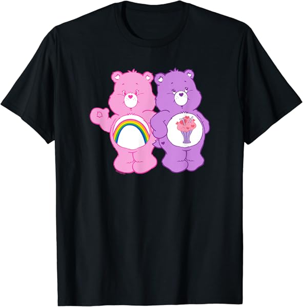 Care Bears Cheer Bear & Share Bear Best Friends Pink Duo T-Shirt
