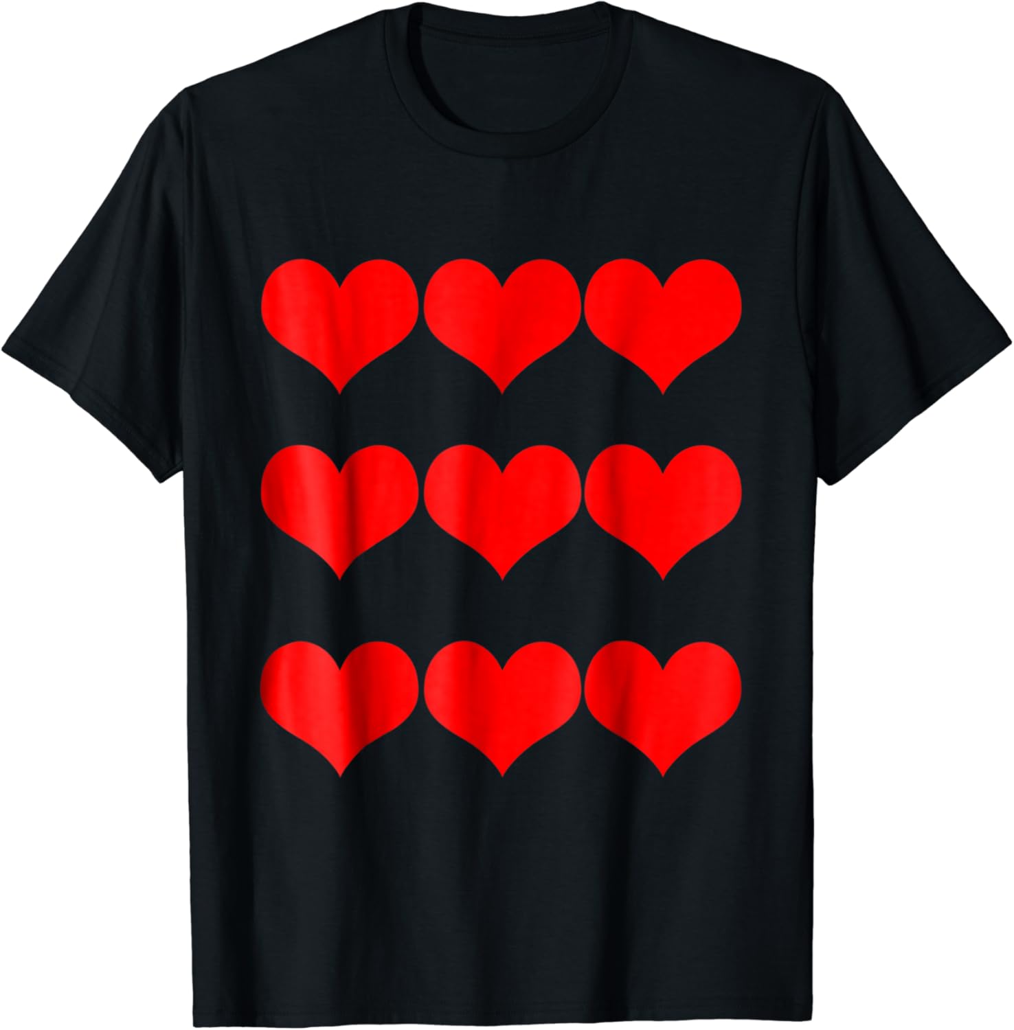 red hearts shirt