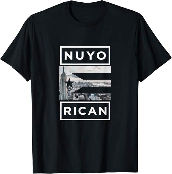 Puerto Rican Nuyo Rican Pride New York Bronx Brooklyn T-Shirt
