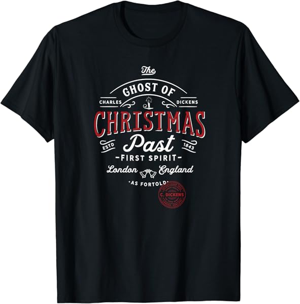 Christmas Carol, Ghost of Christmas past, Novelty, Tradition T-Shirt