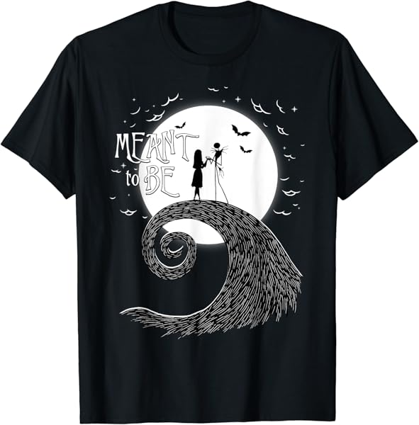 Disney The Nightmare Before Christmas Jack And Sally T-Shirt