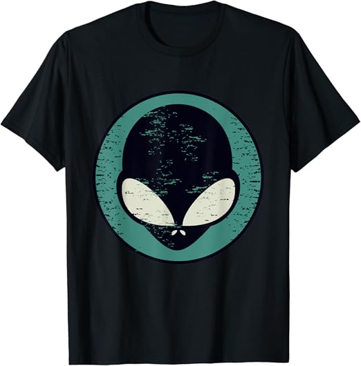 T shirt mit alien kopf Clearance