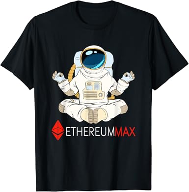 Ethereummax token crypto Ethereum max Emax Cryptocurrency T-Shirt