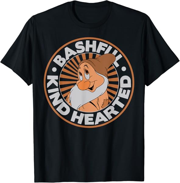 Disney Snow White Bashful Kind Hearted Graphic T-Shirt T-Shirt