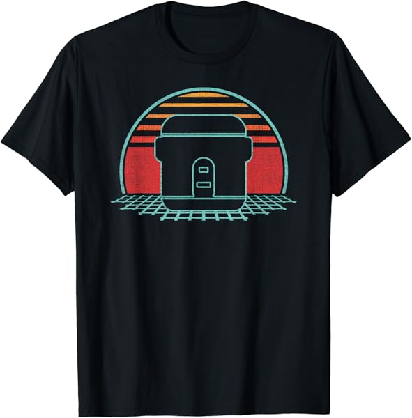 Rice Cooker Retro Vintage 80s Style Gift T-Shirt