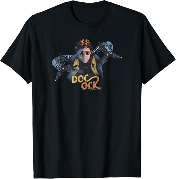 Marvel Spider-Man No Way Home Doc Ock Comic Art T-Shirt