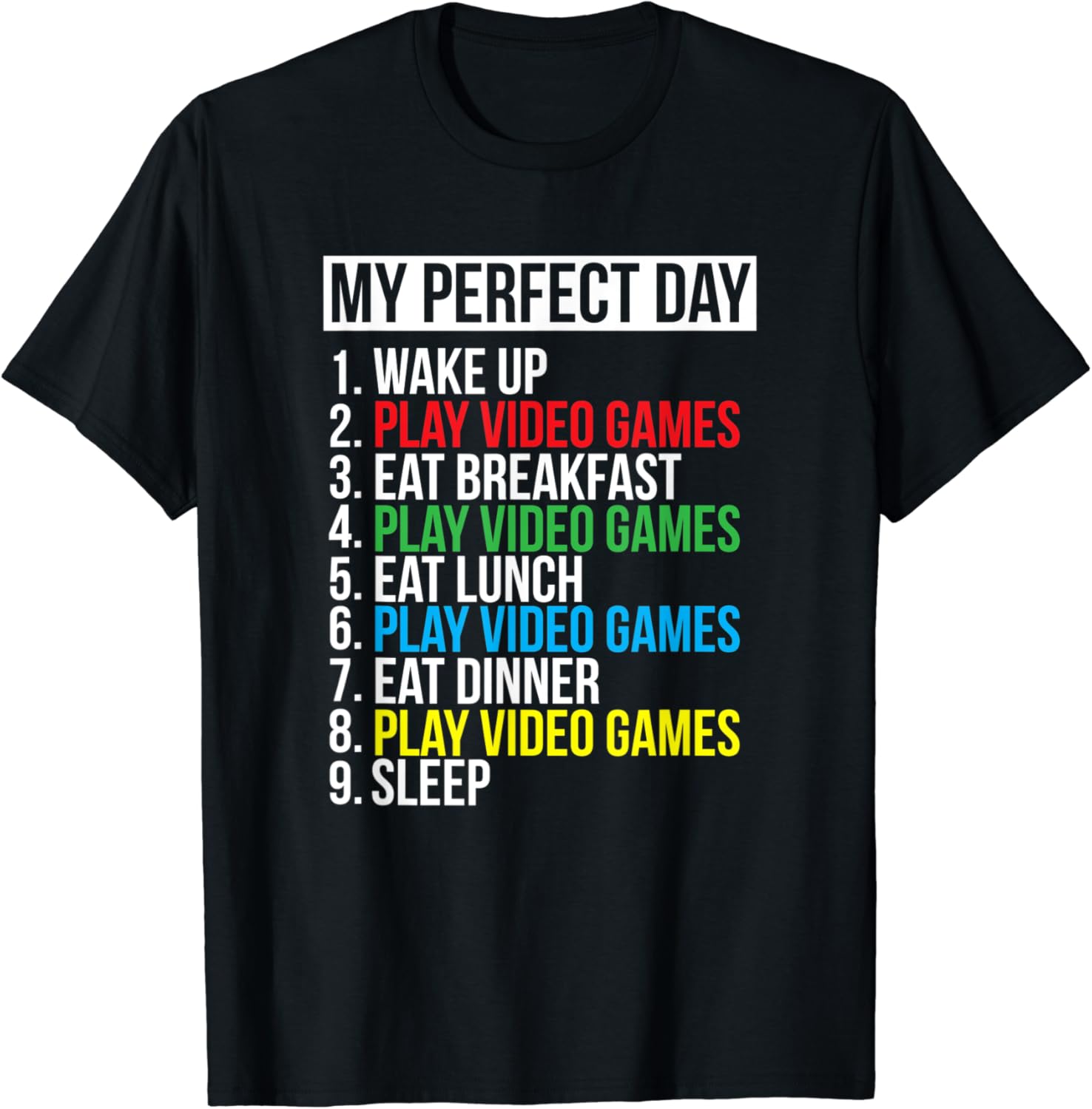 My perfect day t shirt Clearance