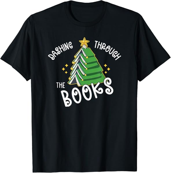 Book Lover Christmas Tree / Holiday Reading / Love To Read T-Shirt