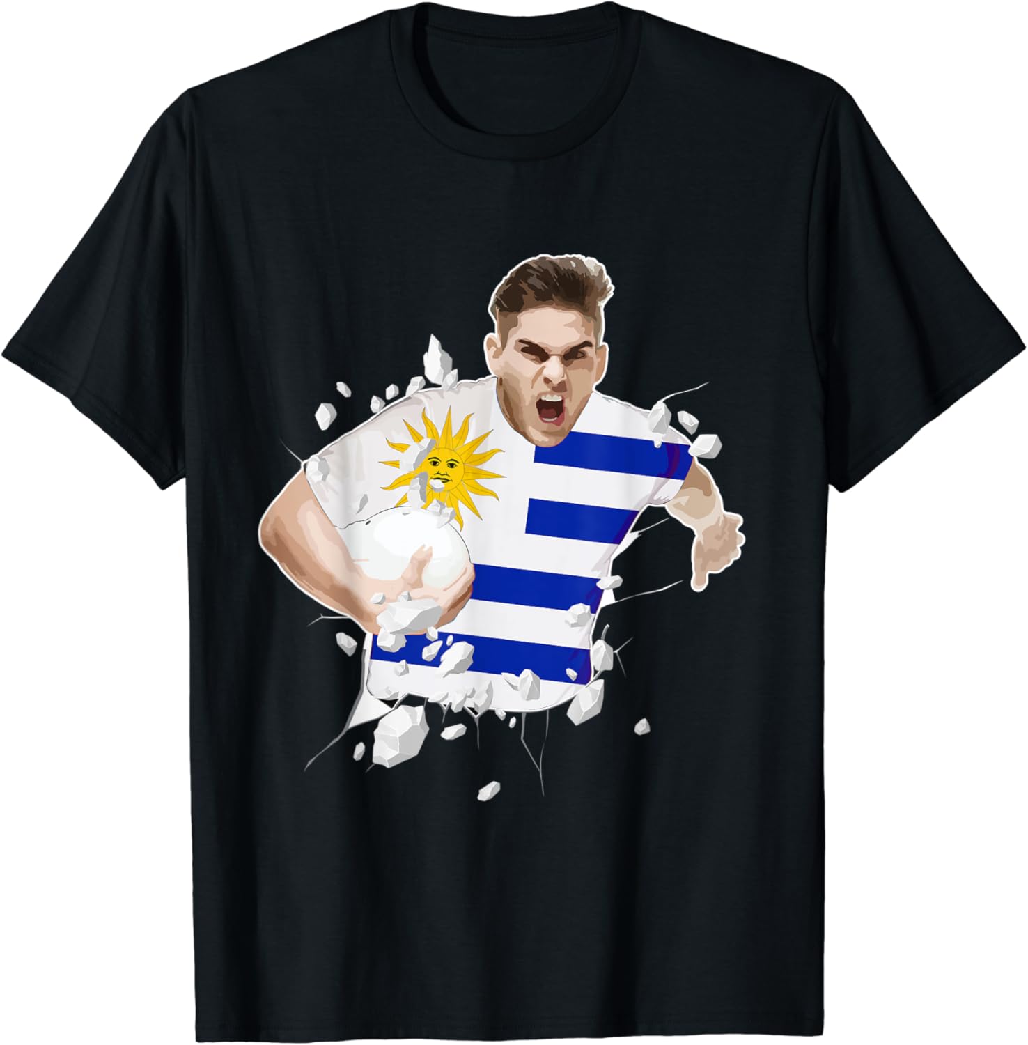 Uruguay Rugby Jersey | Players Clothing Uruguay Rugby Fans T-Shirt