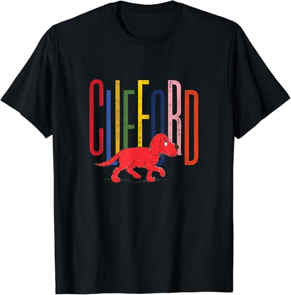 Clifford The Big Red Dog | Official Merch | CLFP_007 T-Shirt