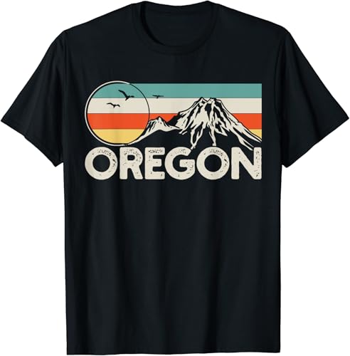 Oregon - Camiseta, Negro, S