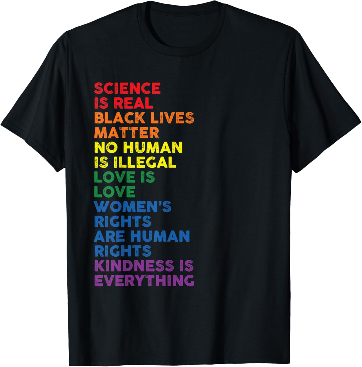 Science is real t shirt Clearance