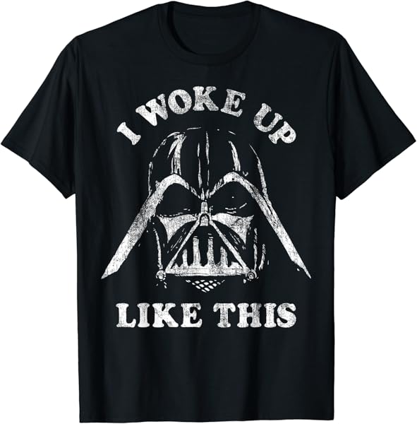 Star Wars Darth Vader I Woke Up Like This Distressed T-Shirt