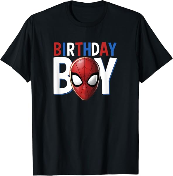 Marvel Spider-Man Birthday Boy T-Shirt