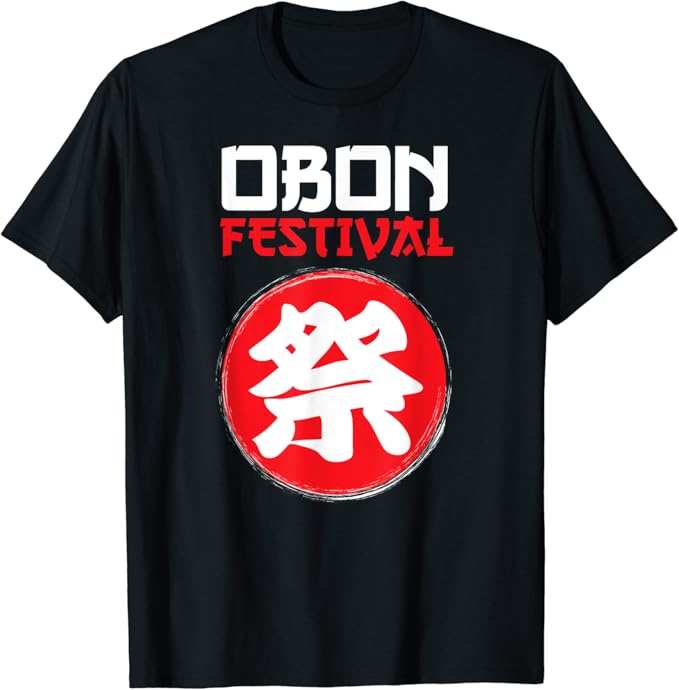 Obon Festival Bon Dance Japanese Buddhism T-Shirt T-Shirt