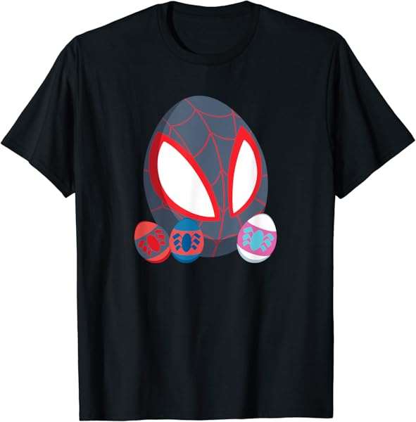 Marvel Spider-Man Miles Morales & Friends Toony Easter Eggs T-Shirt