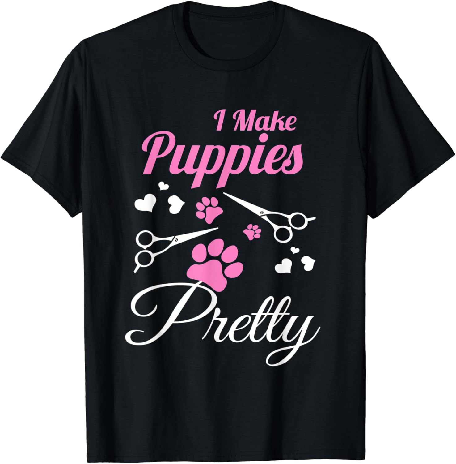 DOG Pet Grooming Tshirt For Cute Groomer Gift Clothing