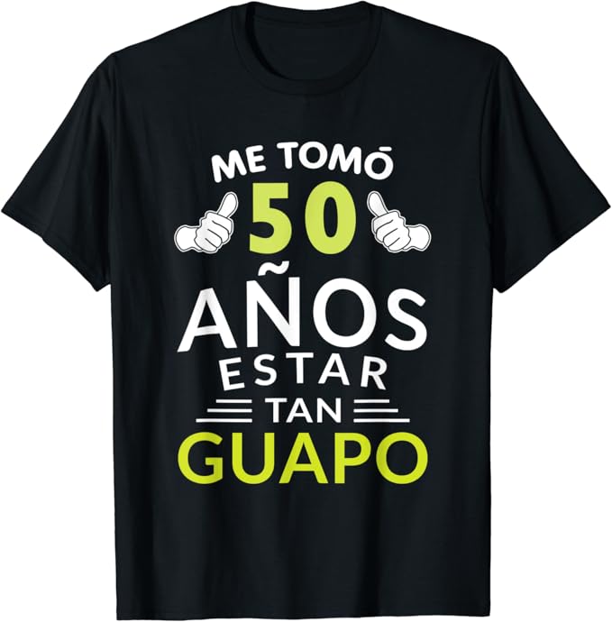 Playera de cumpleaños 50 años Clearance