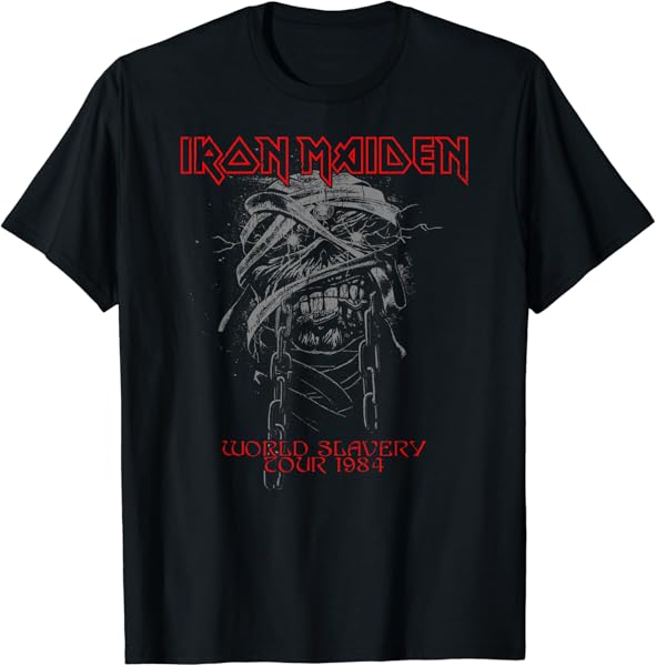 Iron Maiden - World Slavery 1984 T-Shirt