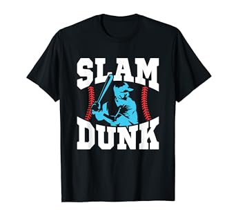 Amazon.com: Funny Slam Dunk - Camiseta de baloncesto: Clothing