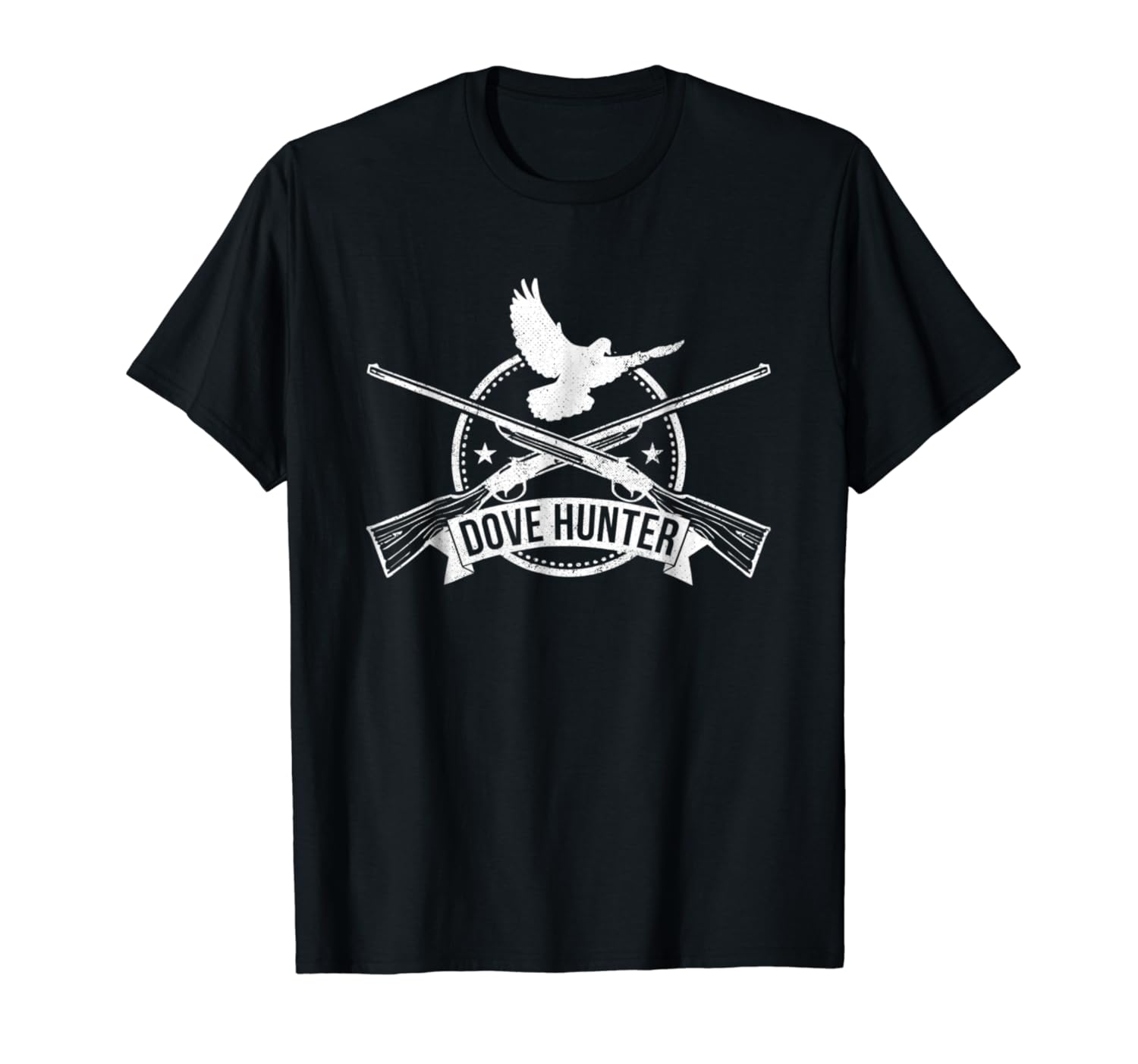 Dove Hunter Crossed Rifles Dove Hunting Tshirt