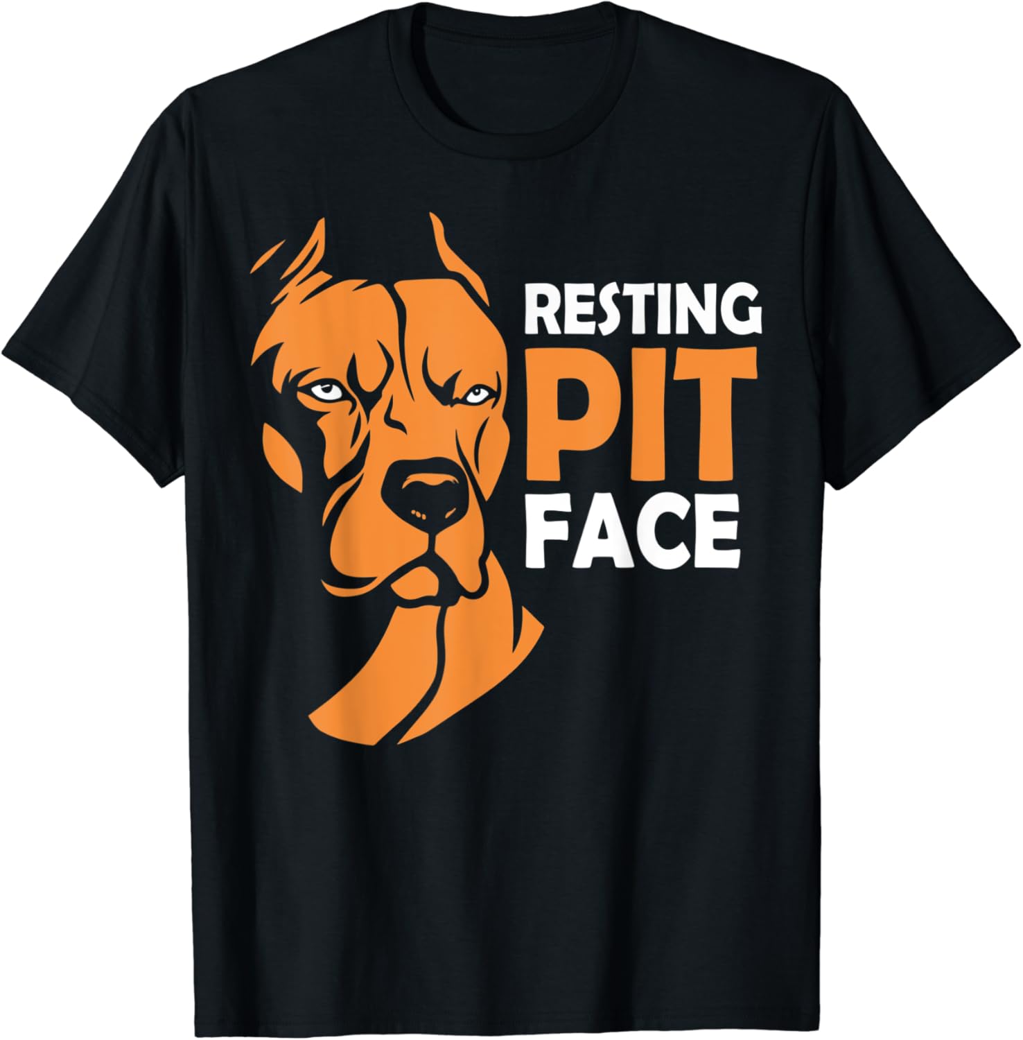 Resting pit face shirt Clearance