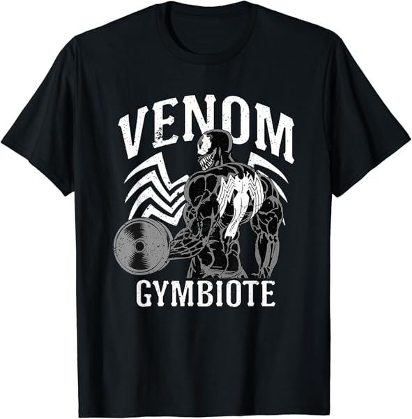 Marvel Venom Gymbiote Workout T-Shirt