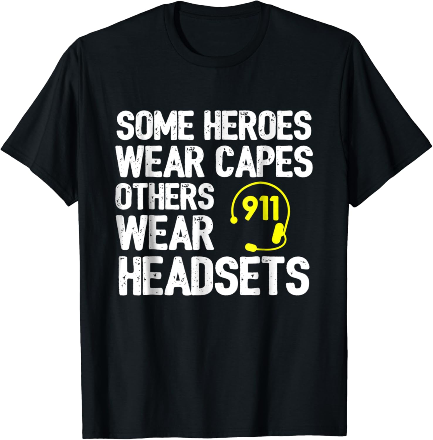911 Operator Shirt Heroes Wear Headsets Dispatcher Gift