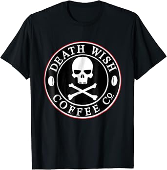 Death wish coffee t shirt Clearance