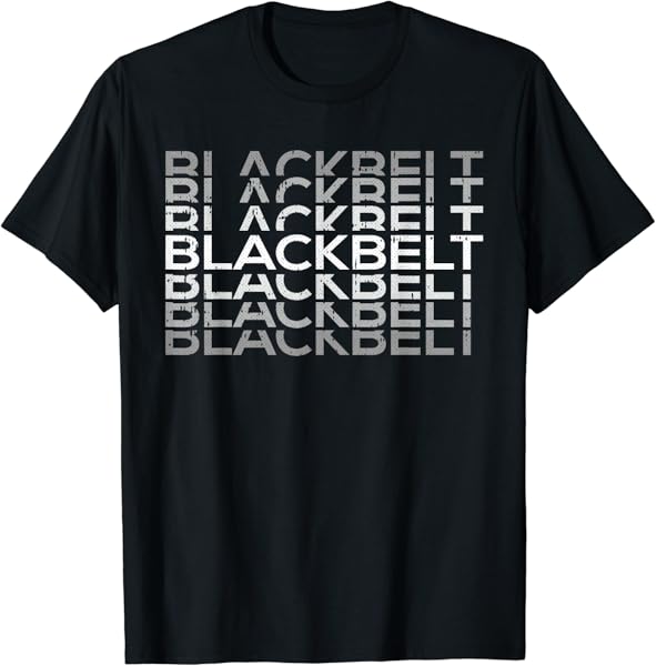 Black-Belt Martial Arts Karate Taekwondo TKD Jiu Jitsu Judo T-Shirt