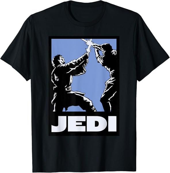 Star Wars Anakin Skywalker Obi-Wan Kenobi Poster T-Shirt