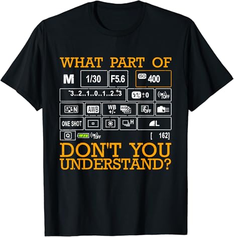 Photography Lingo Shirt