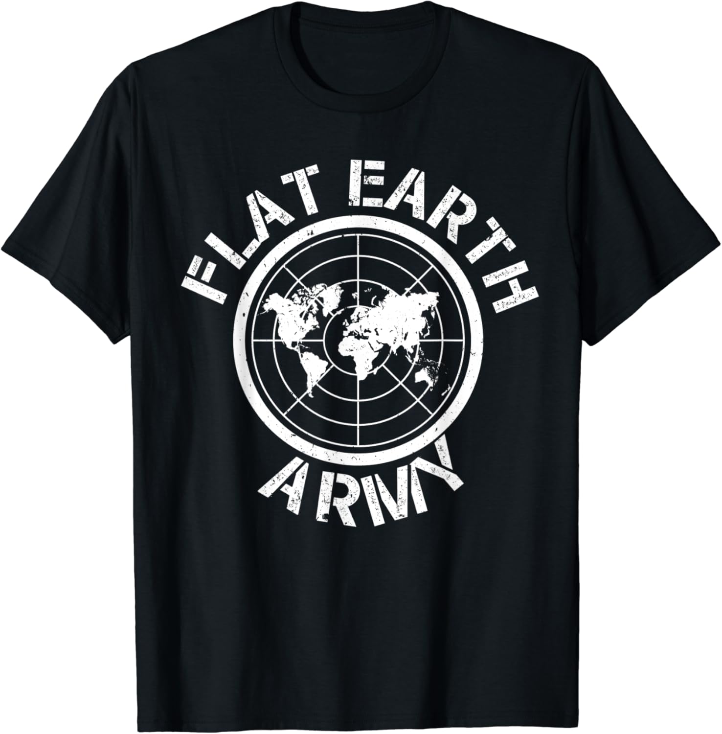 T shirt flat earth Clearance