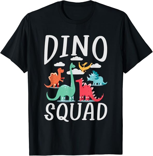 Dino Squad Fossils Dinsosaur T-Shirt