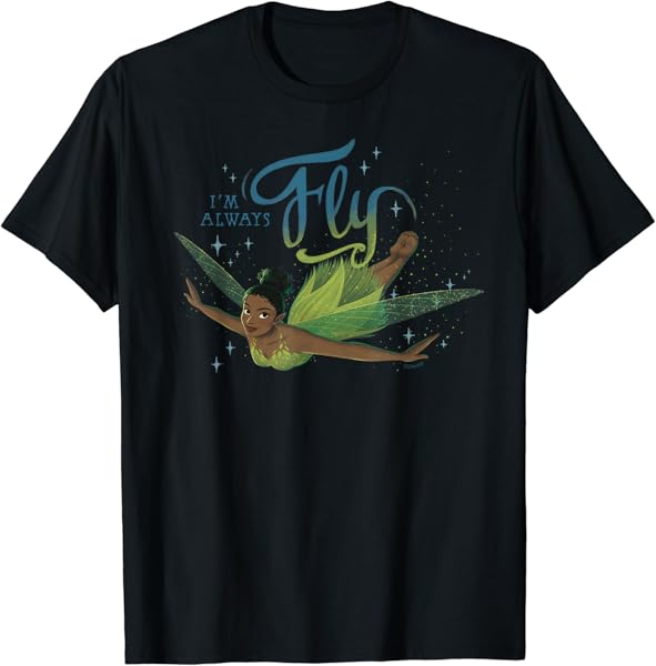 Disney Peter Pan & Wendy Tinker Bell I’m Always Fly Disney+ T-Shirt