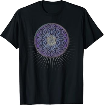Flower of life t shirt Clearance