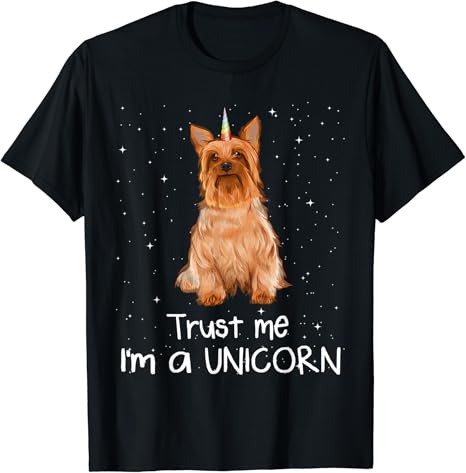 Amazon シルキー テリア ジェ スイス アンチェン ユニコーン 犬 Tシャツ Tシャツ カットソー 通販