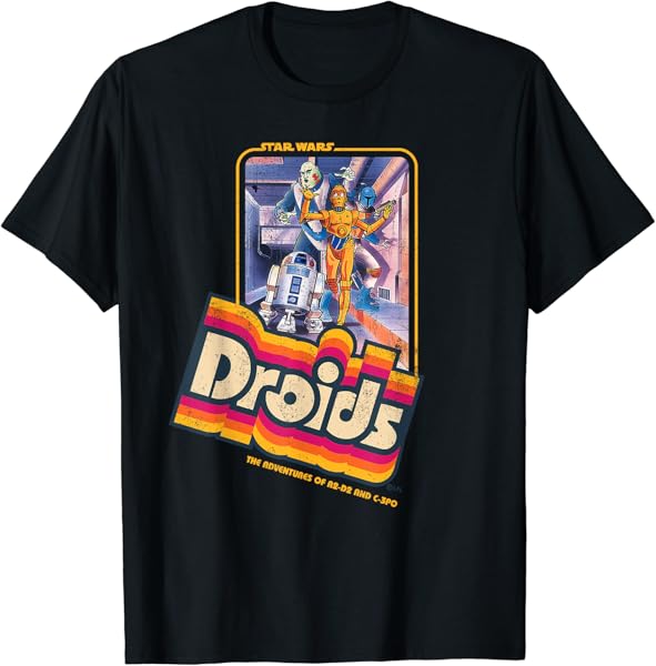 Star Wars Droids: The Adventures of R2-D2 & C-3PO Vintage T-Shirt