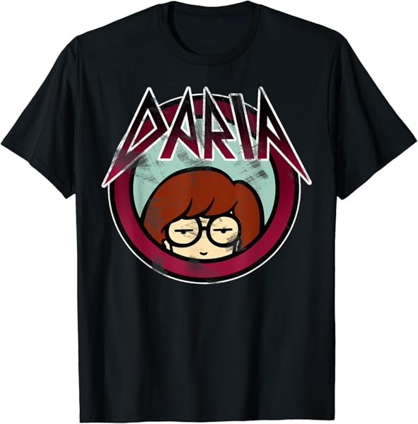 Daria Classic Metal Logo Graphic T-Shirt T-Shirt