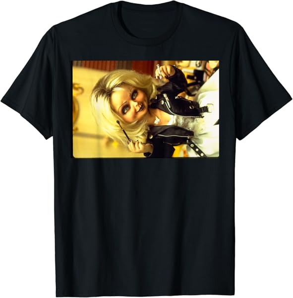 Bride of Chucky Tiffany Doing Her Makeup T-shirt T-Shirt