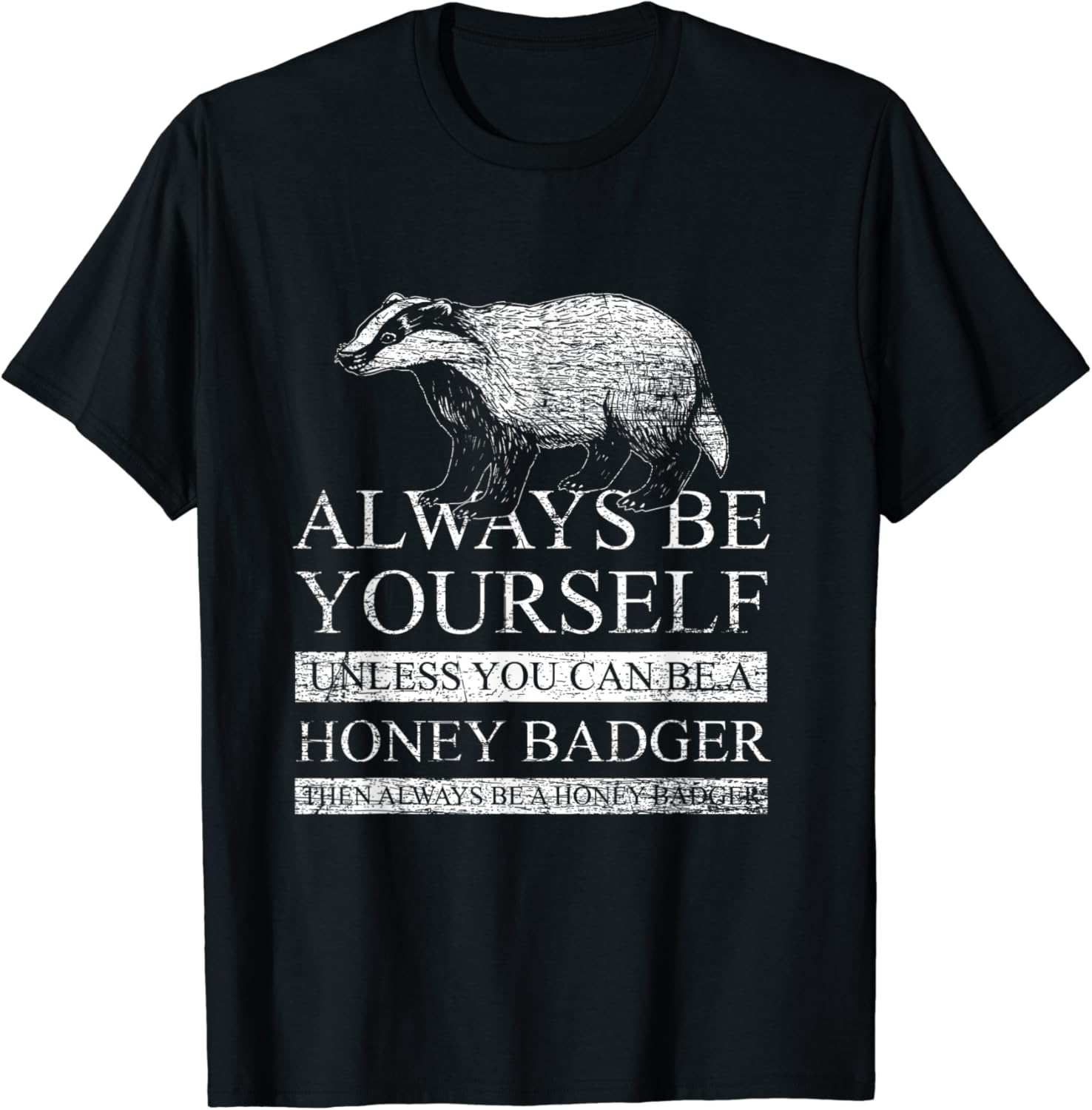 Honey Badger TShirt Clothing