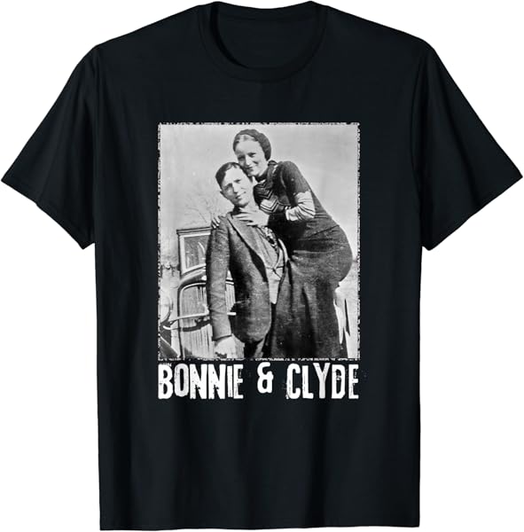 Bonnie & Clyde Matching Couple Shirts and Adult Costumes