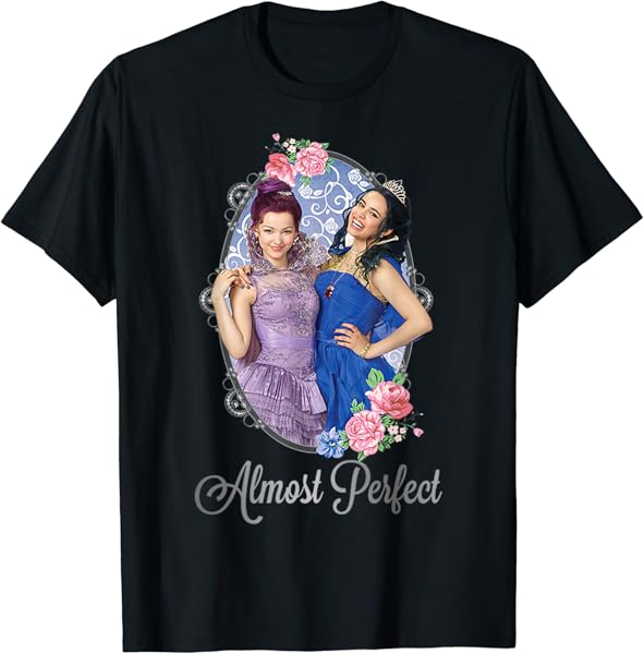 Disney Descendants Mal And Evie Almost Perfect T-Shirt