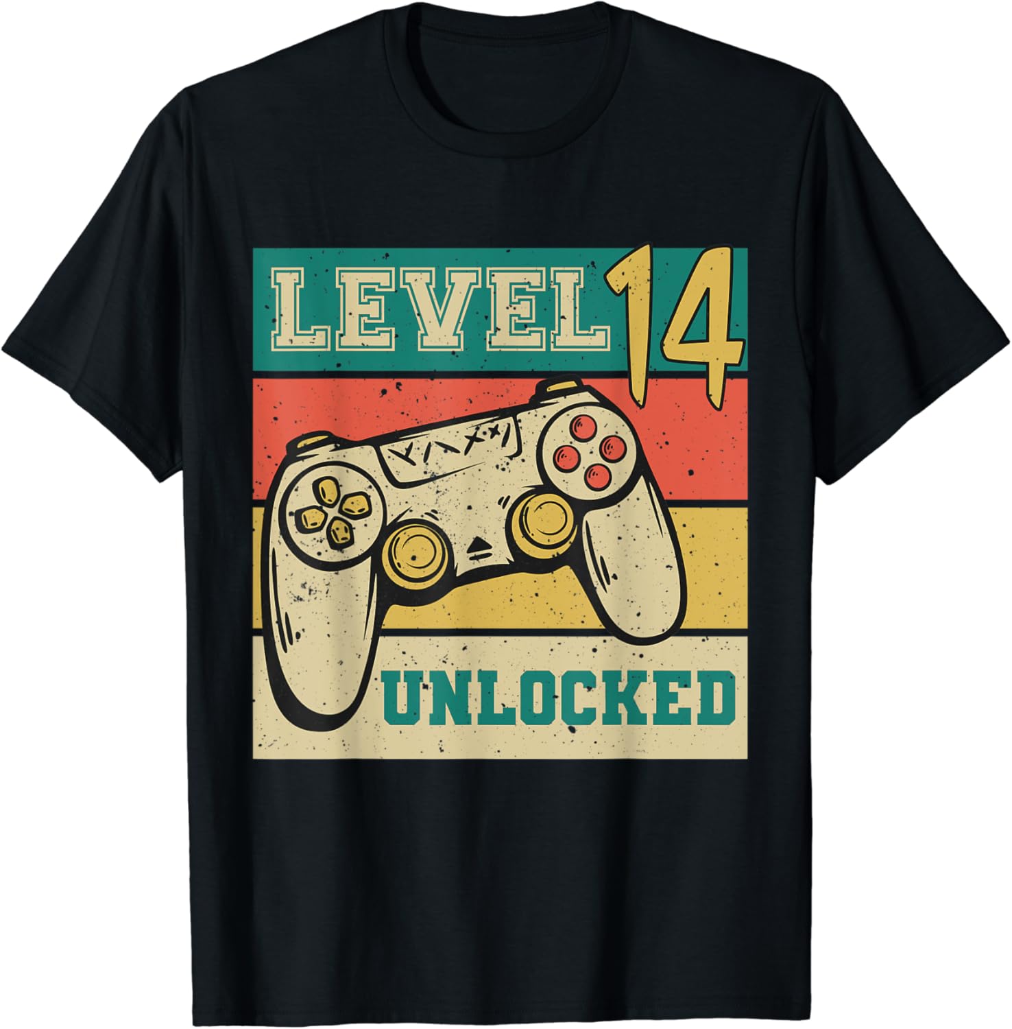 Birthday Gamer Shirt Level 14 Unlocked Video Game Lovers Birthday Gamer Shirt Level 14 Unlocked Video Game Lovers