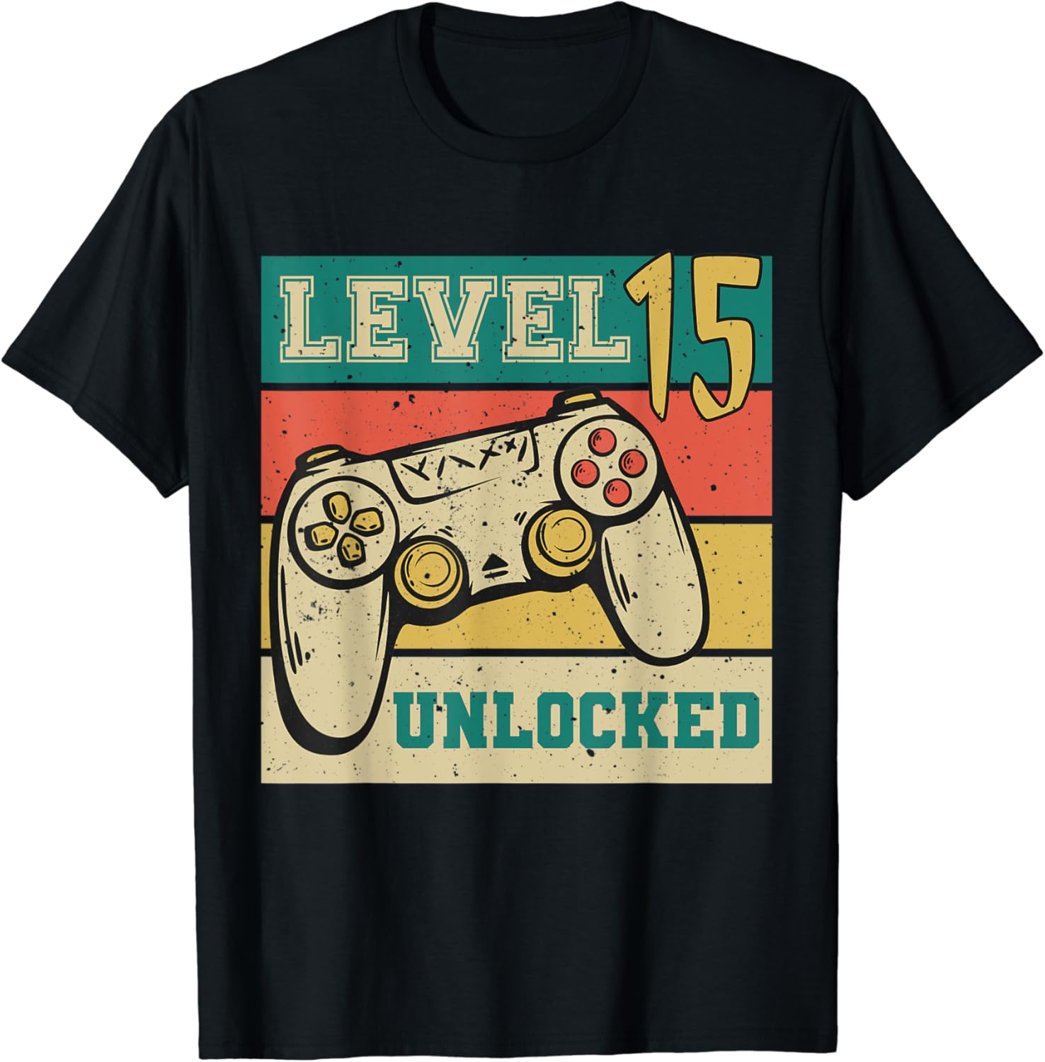 Birthday Gamer Shirt Level 15 Unlocked Video Game Lovers Birthday Gamer Shirt Level 15 Unlocked Video Game Lovers