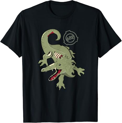 Amazon Co Jp Scp 6 不死身の爬虫類 Scp財団 Tシャツ ペット用品