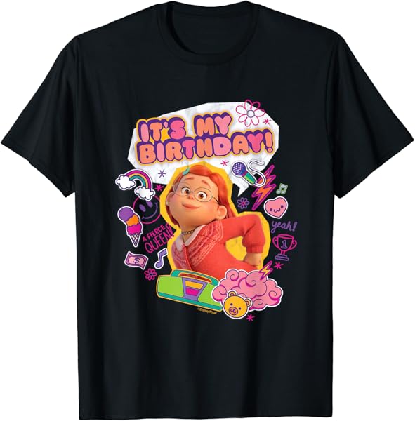 Disney and Pixar’s Turning Red It’s My Birthday Mei Lee T-Shirt