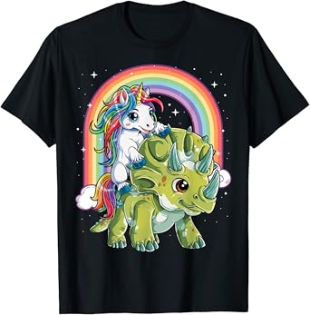 Unicorn riding a dinosaur Clearance